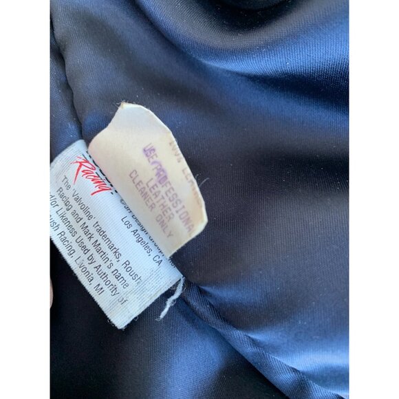 JH Design VTG Men's Jacket Roush Racing NASCAR Cummins Valvoline Large USA Made - Picture 15 of 16